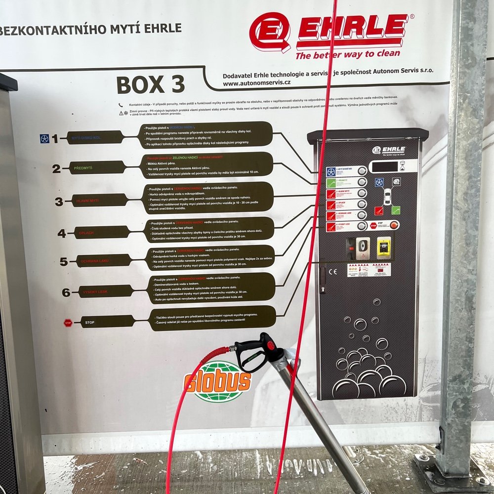 Myčka Ehrle Zličín Globus Praha