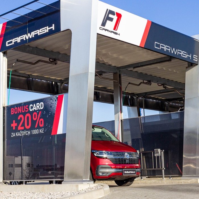 Myčka F1 CarWash Europark Štěrboholy